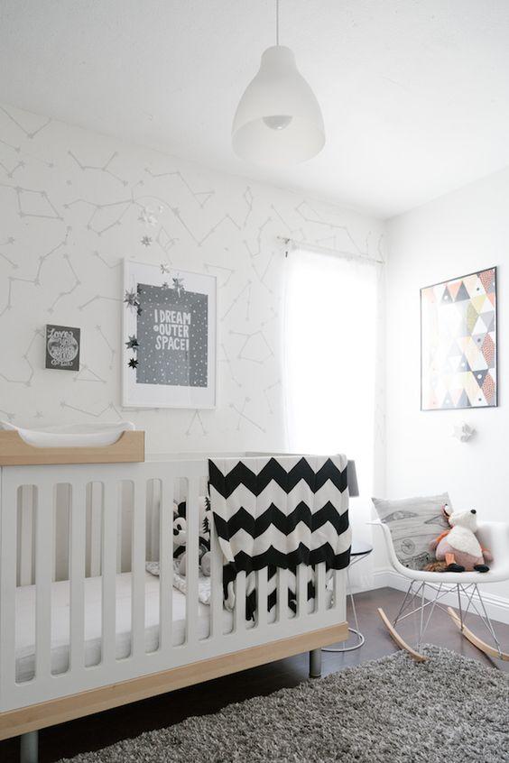 Pinterest Une Chambre Noir Et Blanc Pour Bebe Femmes D Aujourd Hui