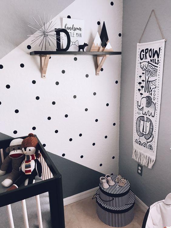 Pinterest Une Chambre Noir Et Blanc Pour Bebe Femmes D Aujourd Hui