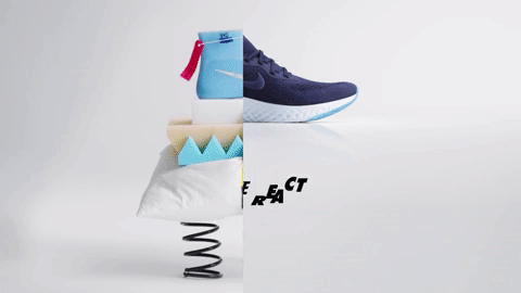 nike epic react gif