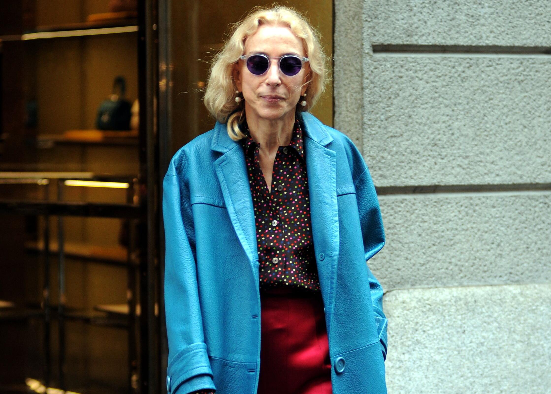 Franca Sozzani out and about, Milan, Italy - 29 Oct 2016 ...