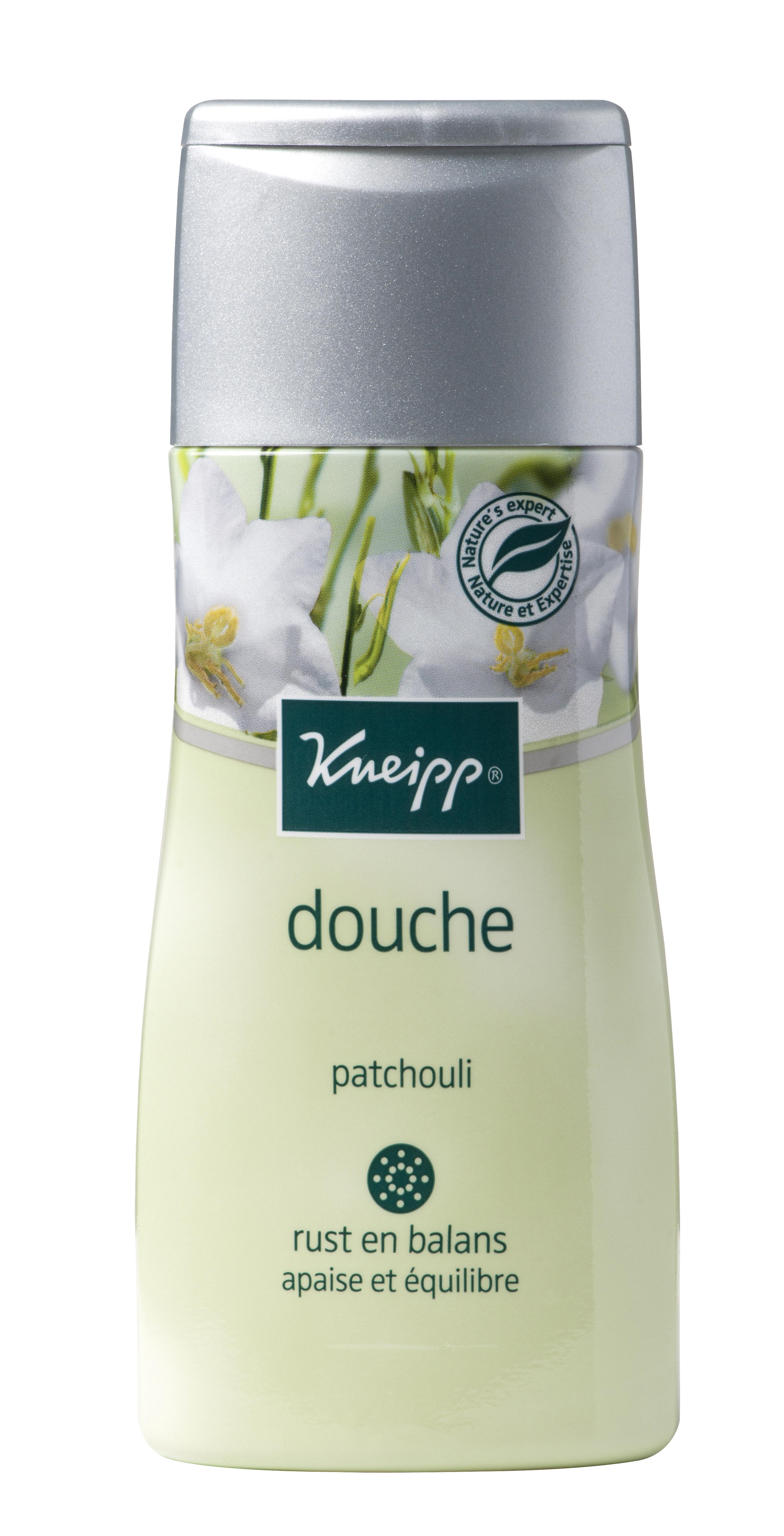 De ontspannende Kneipp Patchouli Douche bevat natuurlijke etherische Patchouli-olie voor een heerlijk rustig gevoel. De speciale doucheformule met Patchouli is puur en zacht voor de huid.