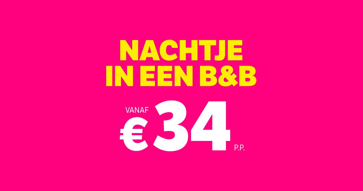 Deze Week Bij Flair: 'Nachtje In Een B&B Vanaf € 34 P.p.'