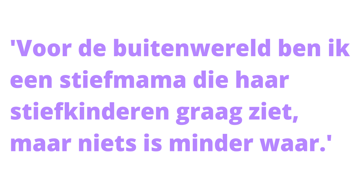 Nathalie (27) kan haar stiefkinderen niet uitstaan: 'Ze doen alsof ik