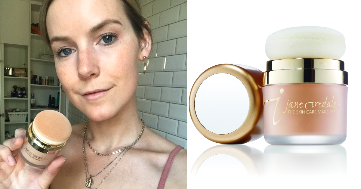 Flair Beauty testteam PowderMe SPF30 van jane iredale