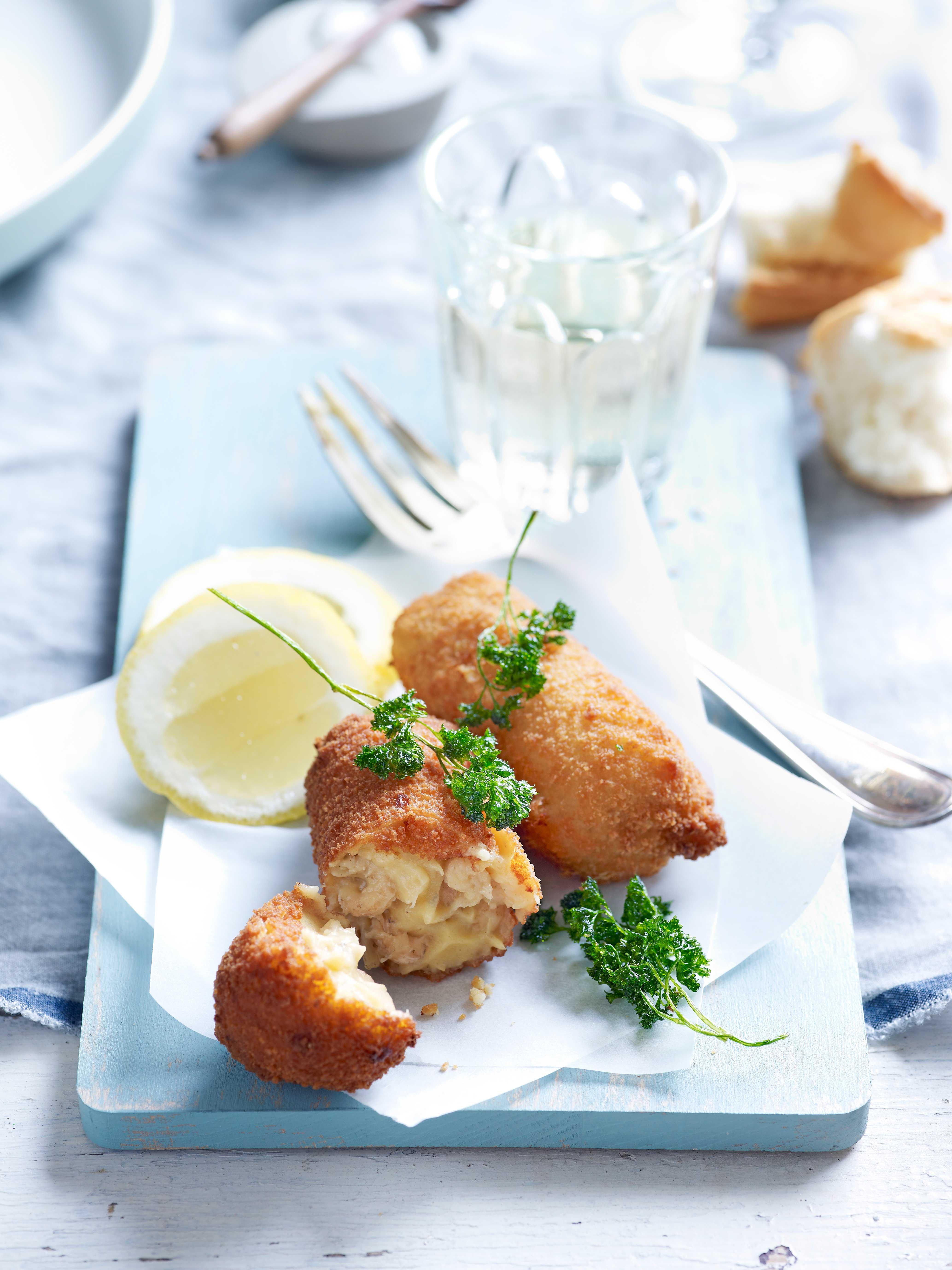 Comment faire des croquettes aux crevettes, étape par étape? Cuisine