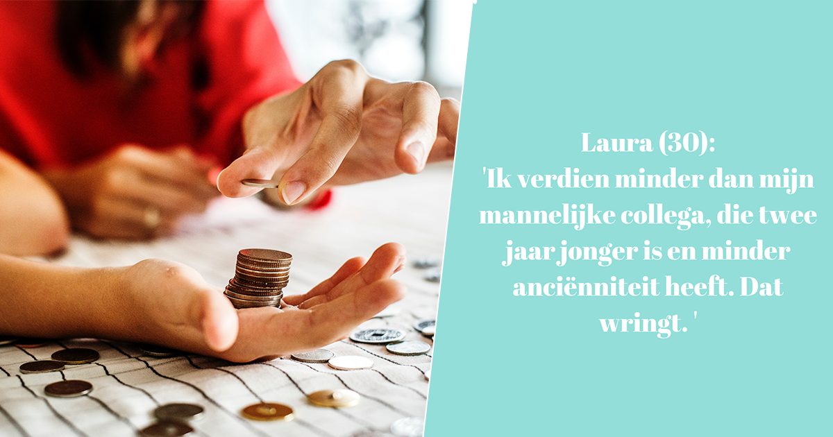 9 lezeressen verklappen hoeveel hun netto maandloon bedraagt