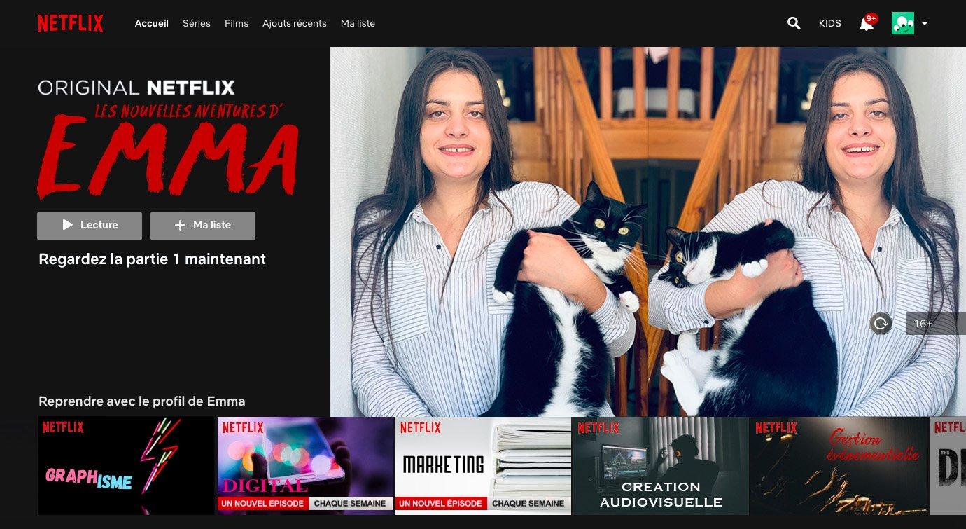 Ce Cv A L Effigie De Netflix A Seduit La Plateforme De Streaming Et Toute La Toile Femmes D Aujourd Hui