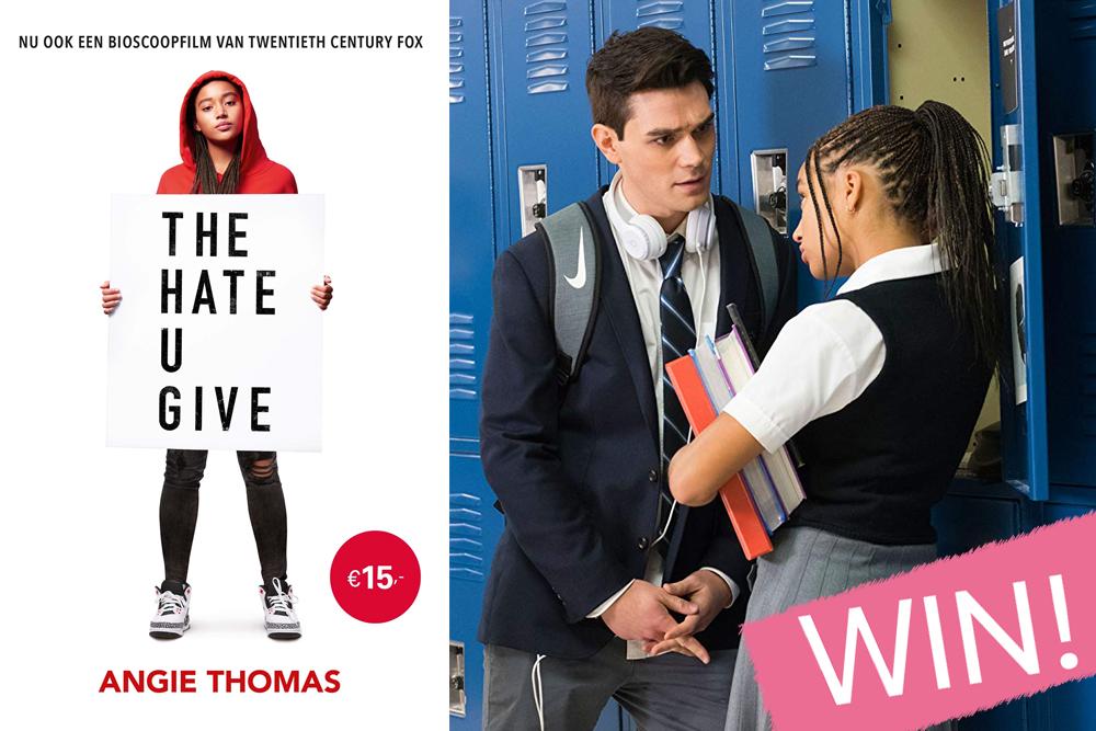 WIN: een exemplaar van het young adult-boek 'The Hate U Give'
