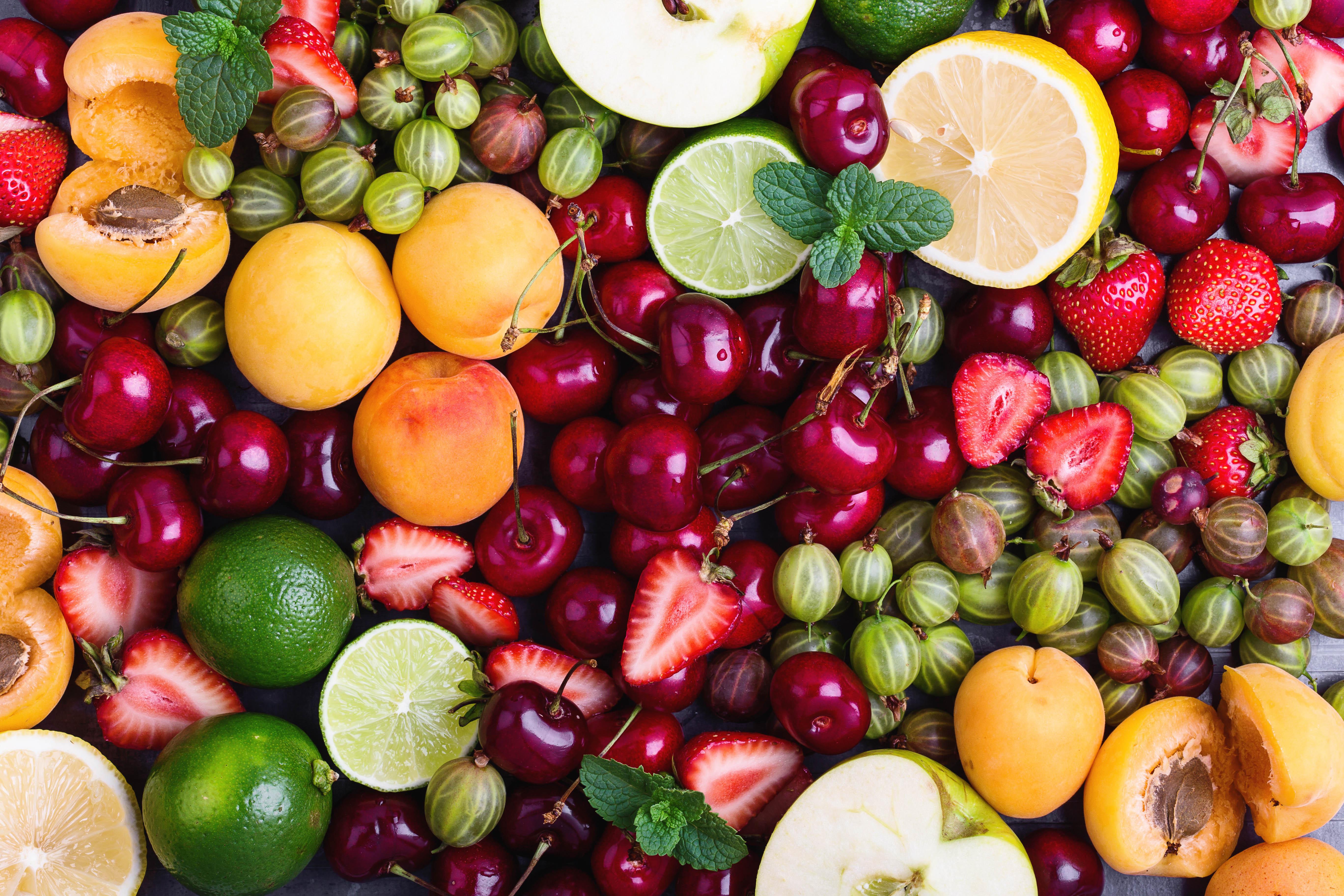 Овощи плоды и ягоды