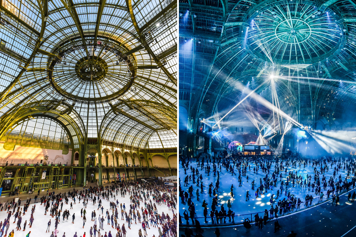 La plus grande patinoire intérieure éphémère du monde s'installe à Paris