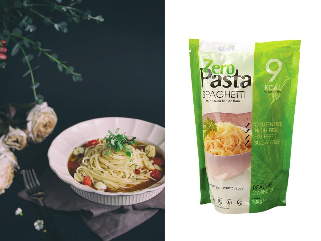 Action vend des pâtes à seulement 9 kcal par 100 grammes