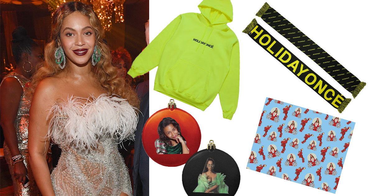 Beyoncé lanceert opnieuw een speciale kerstcollectie
