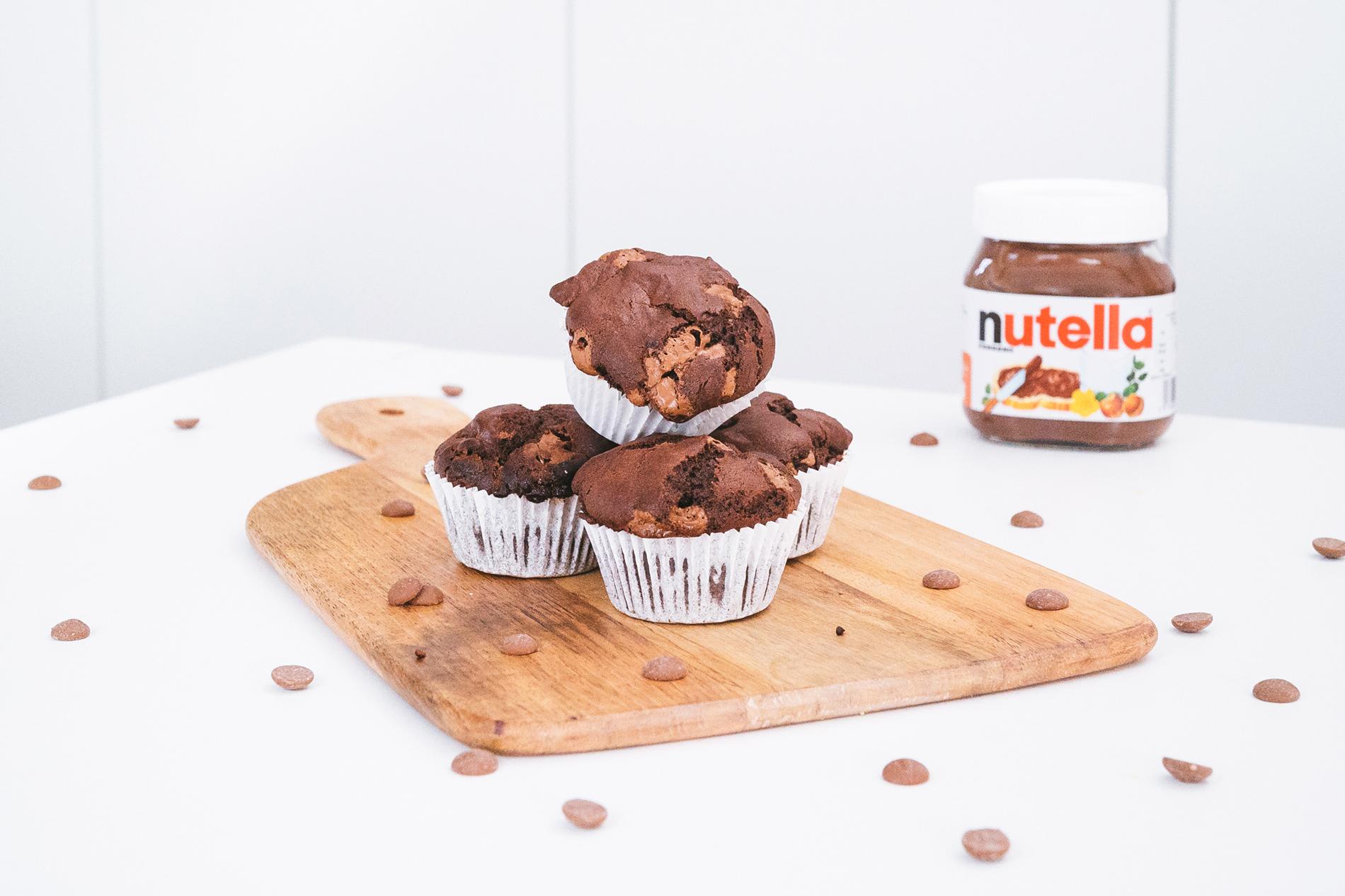 RECEPT Nutellamuffins Zon(dig)dag video