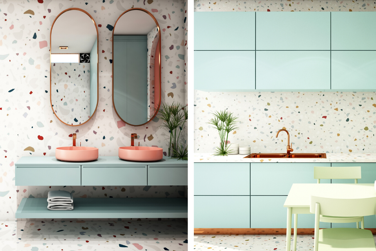 DÉCO: 4 Façons D'adopter Le Terrazzo Dans Votre Intérieur