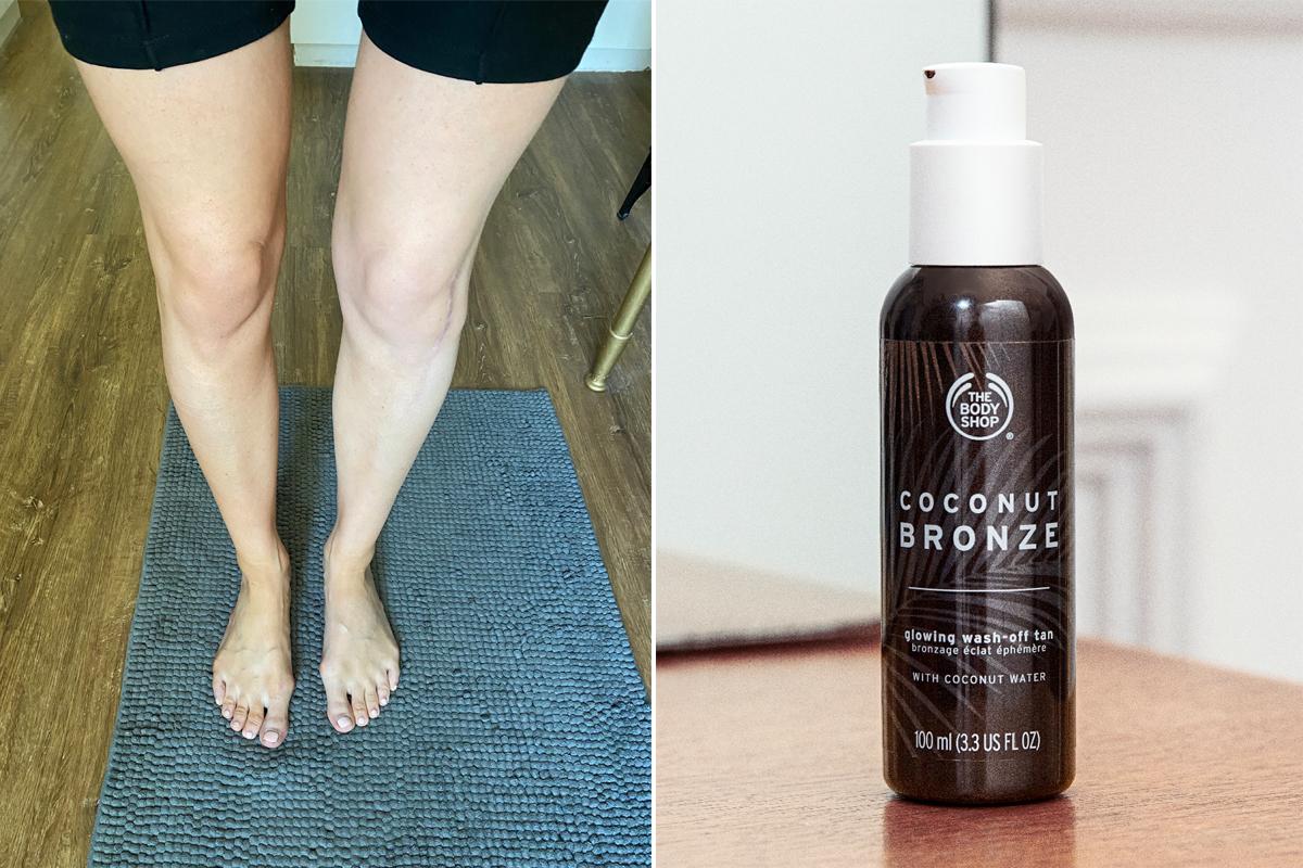 Flair Beauty Testteam Glowing WashOff Tan van The Body Shop