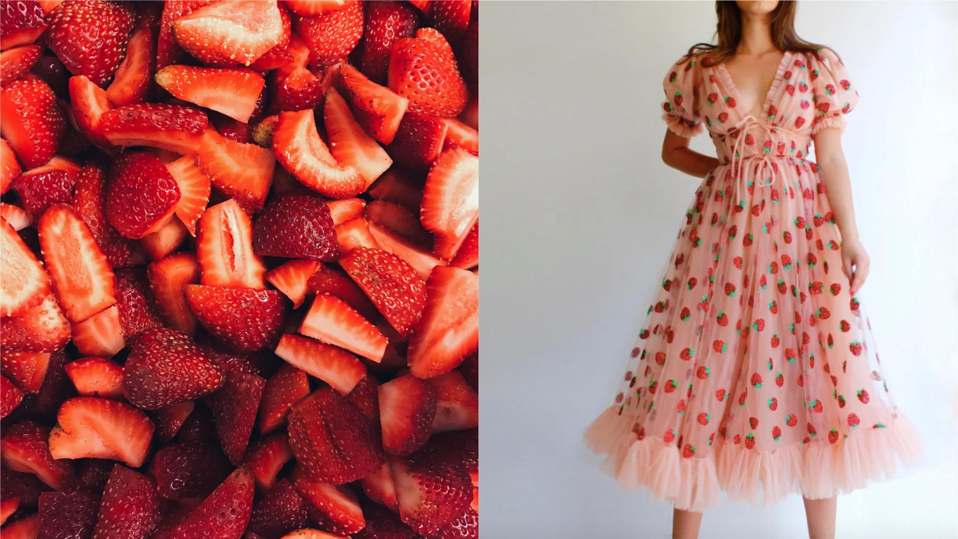 La strawberry dress, la robe pleine de charme qui envoûte
