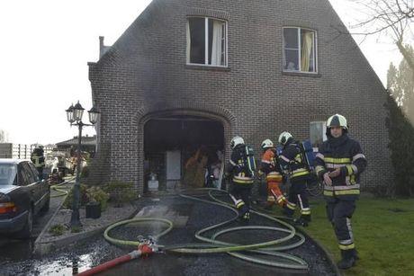 Villa zwaar beschadigd door woningbrand in Veldegem