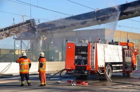 Brand in havengebied verstoort tramverkeer tussen Oostende en De Haan