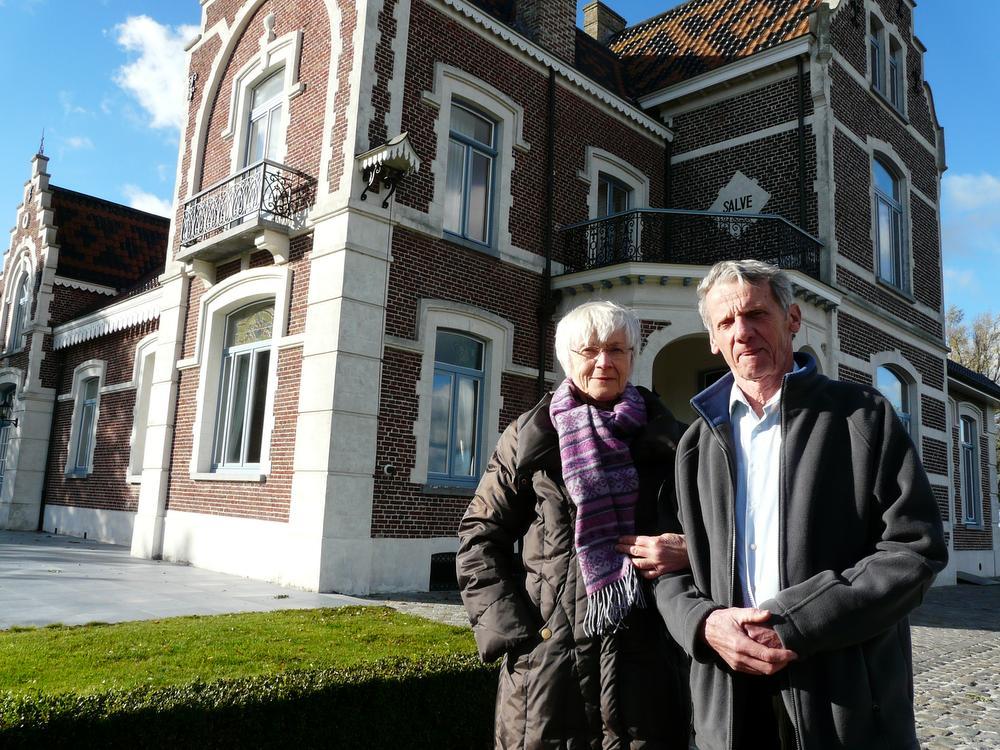 Met veel passie restaureerden Roger Verhelst en Jacqueline Leirman gedurende 15 jaar het kasteel 