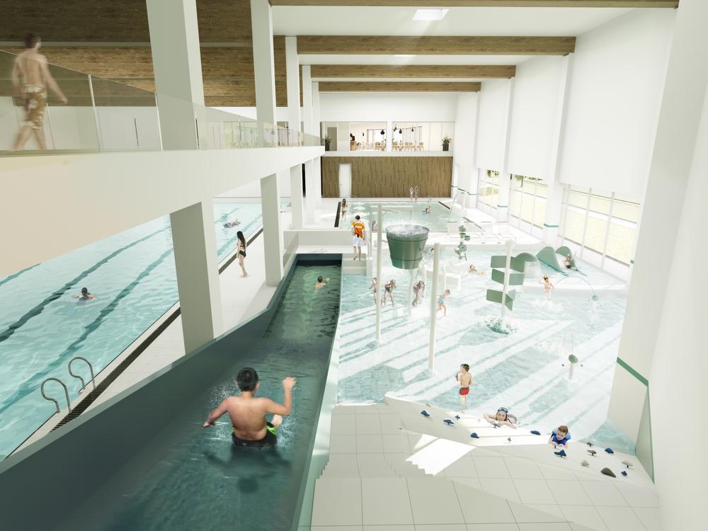 Werken nieuw zwembad in Wevelgem starten in juni