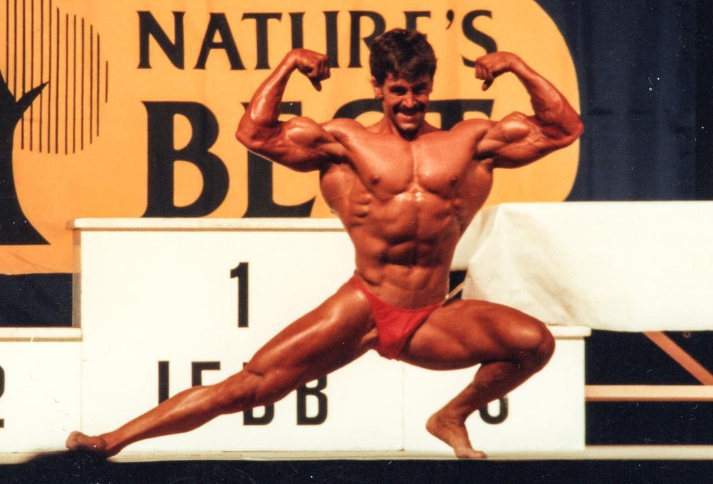 Een beeld van Mario uit 1991.