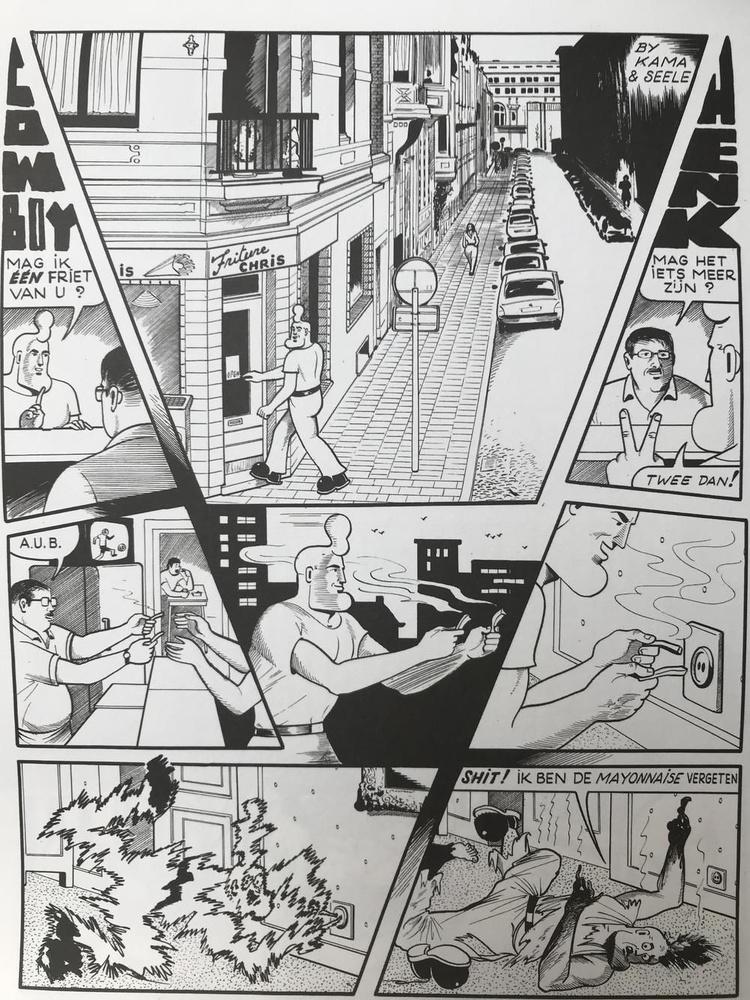Chris Eecloo kreeg in 2002 zijn eigen strip van Herr Seele.