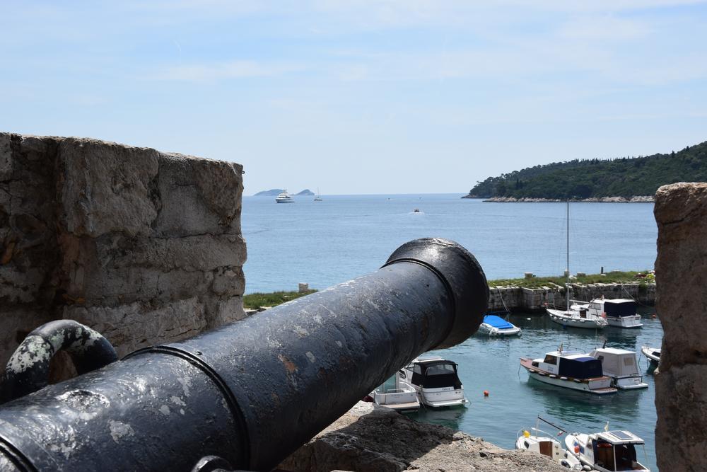 Dubrovnik is een oude vestingstad.