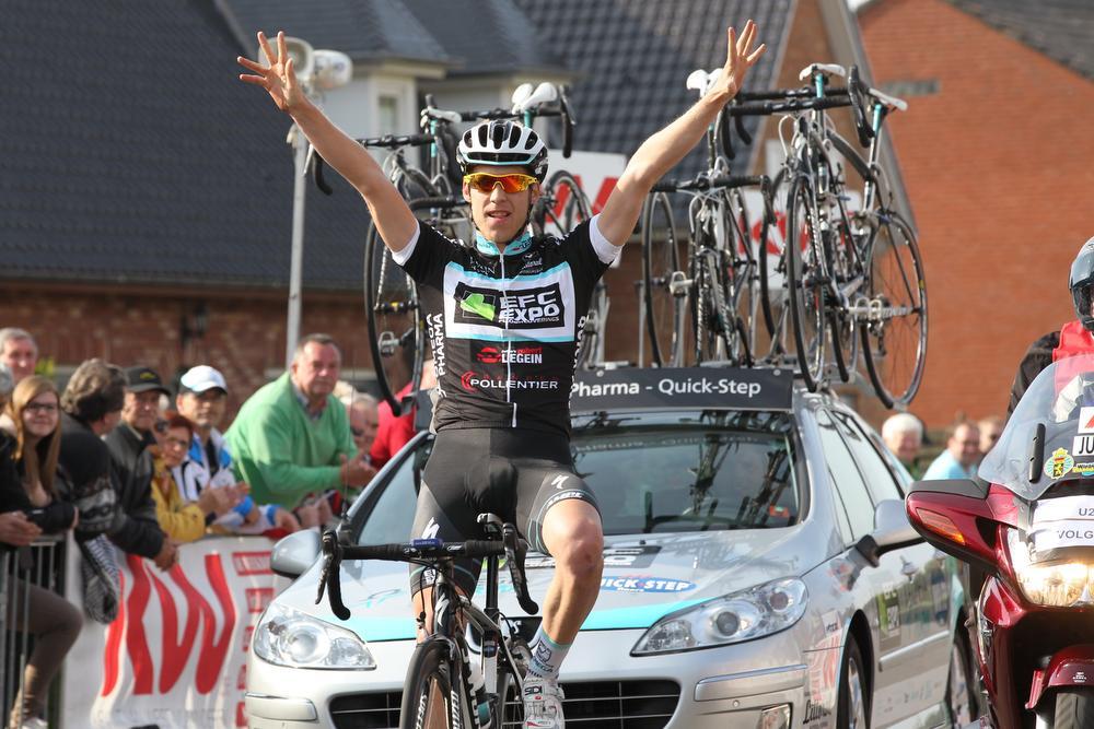 Dieter Bouvry won Gent-Staden acht jaar geleden als eerstejaarsbelofte