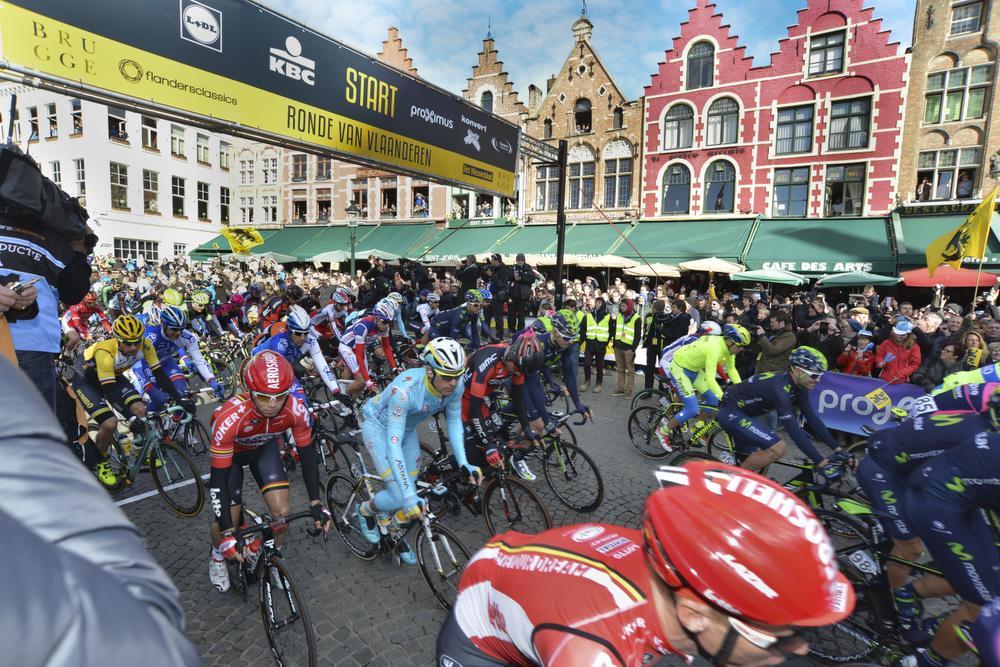 Ronde van Vlaanderen is op gang geschoten