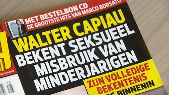 Walter Capiau bekent dat hij jongeren seksueel misbruikt heeft
