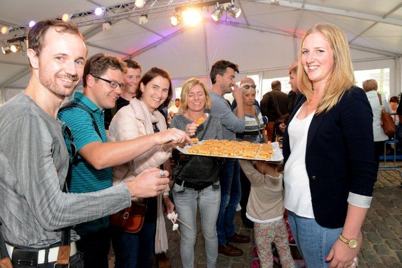 Felix Francois van Het Vliegend Tapijt wint de kookwedstrijd 'Het lekkerste gerecht van Kortrijk'