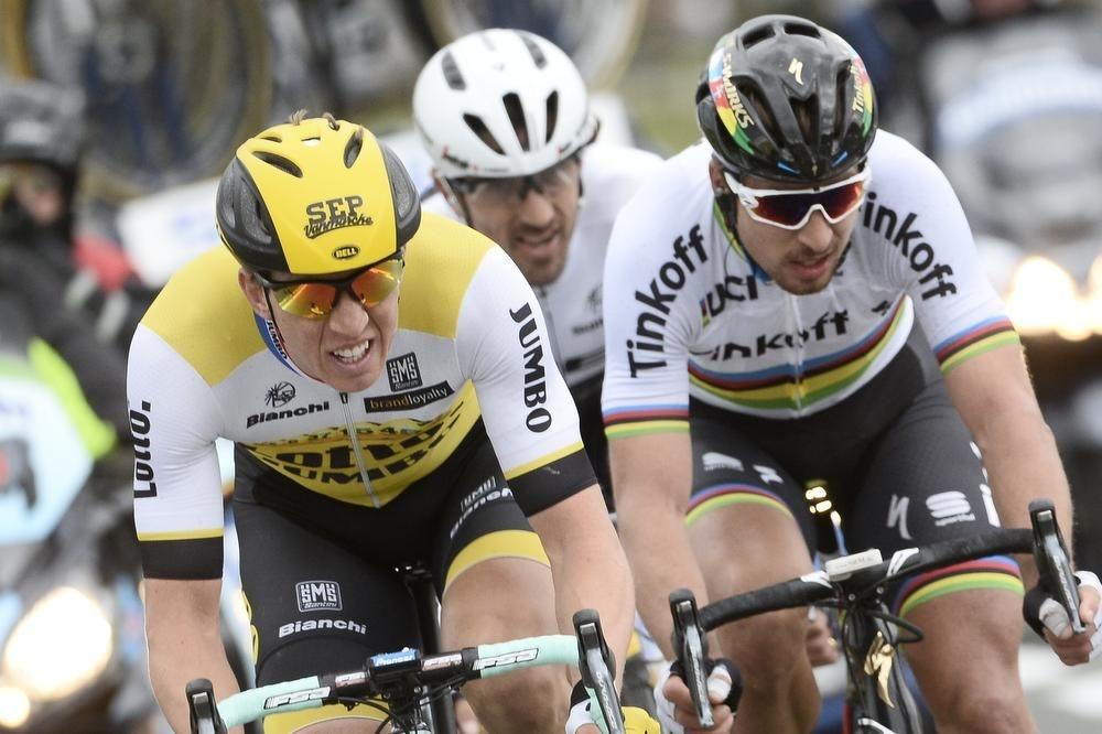 Tweede in Gent-Wevelgem 2016 na Peter Sagan, maar voor Cancellara.
