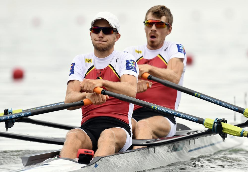 Roeier Niels Van Zandweghe is samen met zijn Gentse partner Tim Brys een medaillekandidaat in de lichte dubbeltwee.