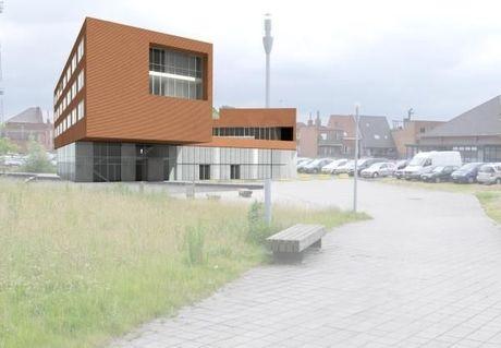 Voorontwerp campus Kortrijk Weide voorgesteld
