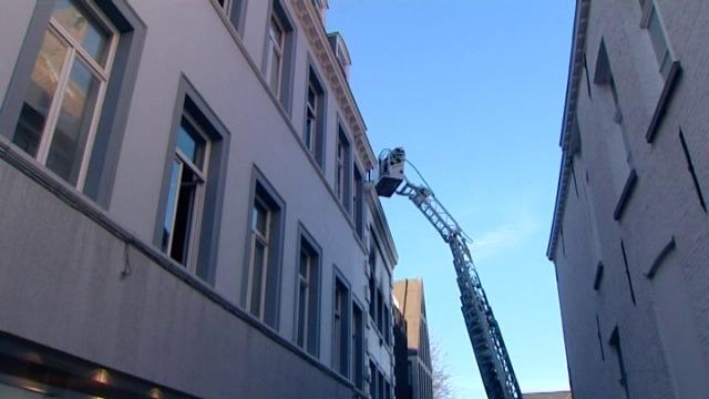 Zware brand breekt uit in Geerwijnstraat in Brugge