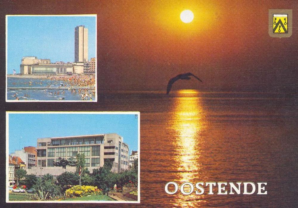 Opvallend: in de jaren '70 en '80 sierde het Europacentrum Oostendse postkaarten.