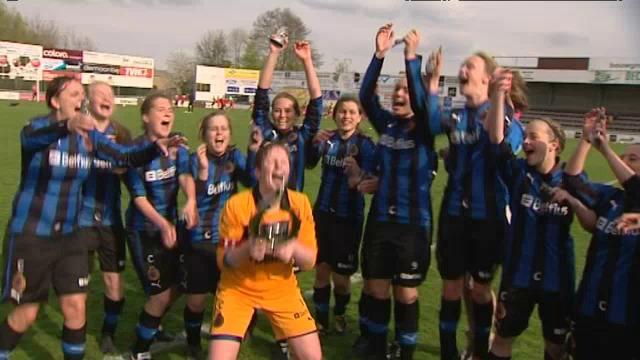 Dames Club Brugge zegevieren in West-Vlaamse bekerfinale