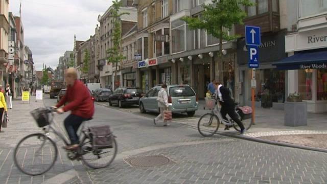 Meest leegstaande winkels in Kortrijk, minst in Brugge