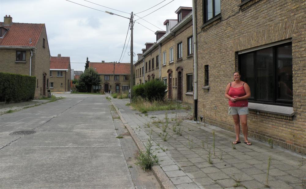 Nele woont sinds 2008 in een zijstraat van Kapel ter Bedehof. (Foto ANK)