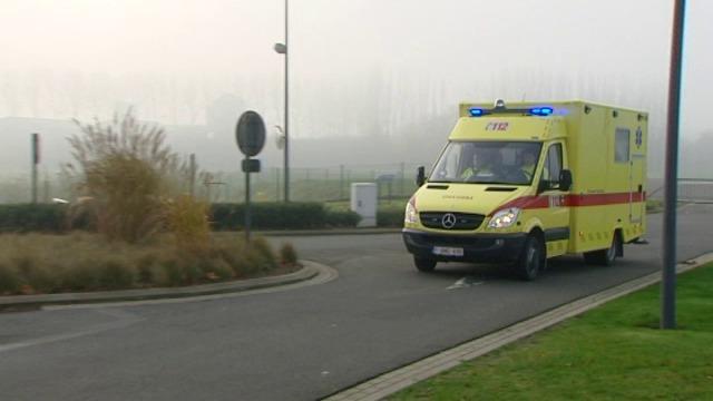 AZ Groeninge in Kortrijk vangt drie zwaargewonden van kettingbotsing op