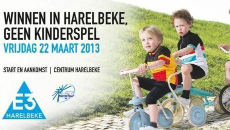 De banner van E3 Harelbeke : de edities van de voorbije jaren