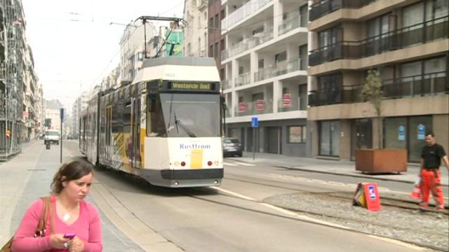 Oplossing voor lawaaierige trams in Koningstraat Oostende