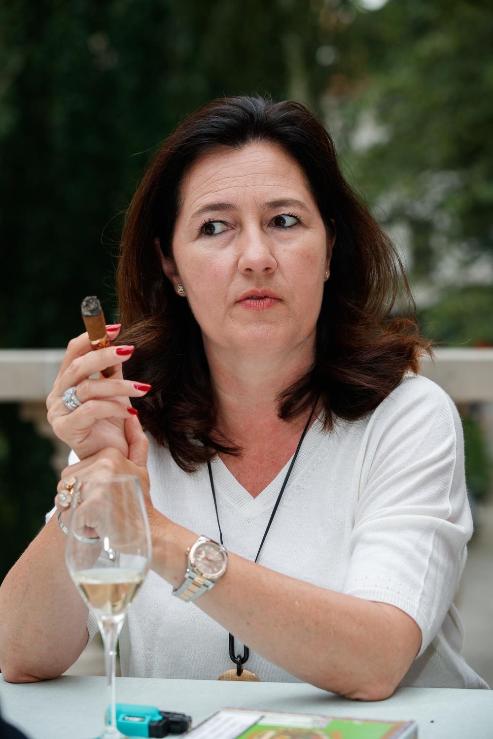 Sigarensommelier Dominique Gyselinck.