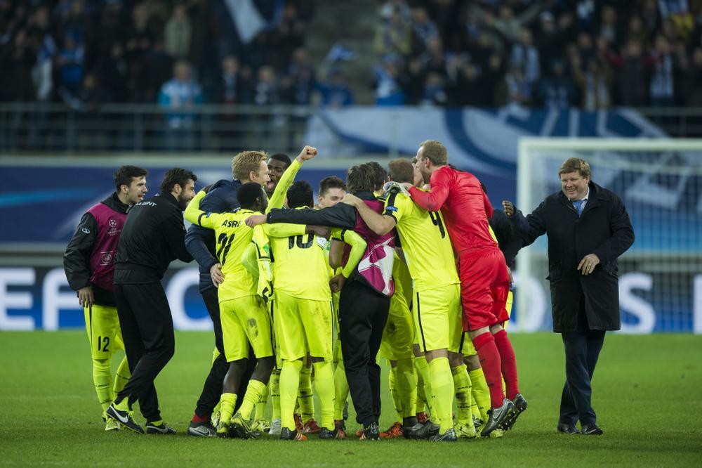 AA Gent naar de achtste finales van de Champions League