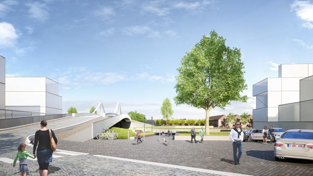 Nieuwe Vrijdagmarkt in Wervik: minder beton, meer groen en speelruimte