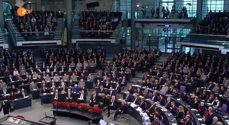 Peter Kollwitz herleeft op Volkstrauertag in Duits parlement