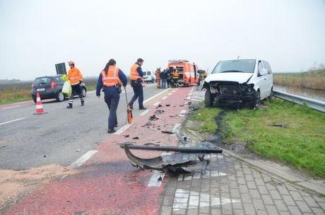 Wagen belandt net niet in vaart bij zwaar ongeval in Klemskerke