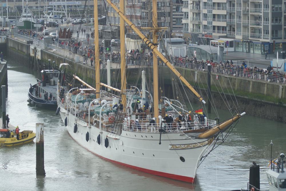 VIDEO Zeilschip Mercator is na anderhalf jaar weer thuis in Oostende