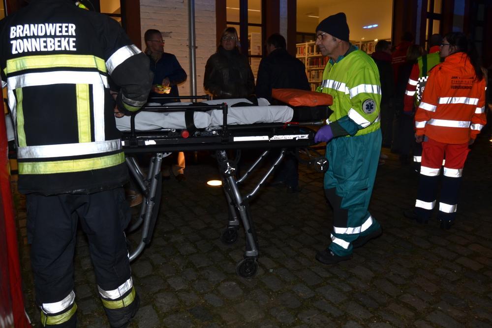 Hulpdiensten houden geslaagde rampoefening aan Memorial Museum in Passendale