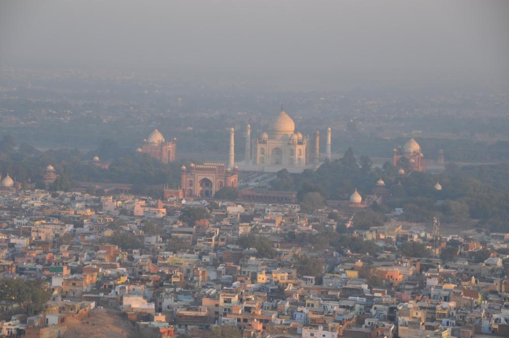 Ballonvaarder uit Beselare ging boven de Taj Mahal vliegen